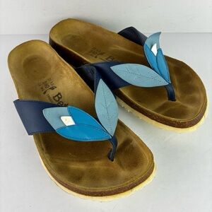 Birkenstock Betula Blue Leaf Sandals